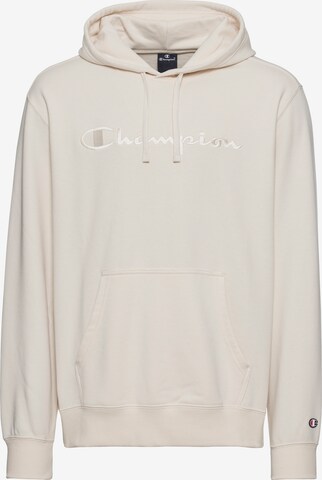 Champion Authentic Athletic Apparel Μπλούζα φούτερ σε μπεζ: μπροστά