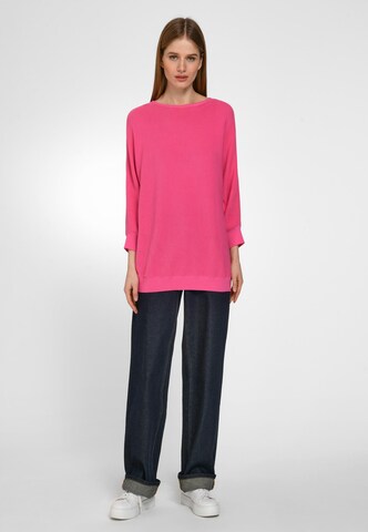 WALL London Oversized Sweater in Pink