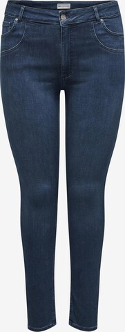 Coupe slim Jean ONLY Carmakoma en bleu : devant