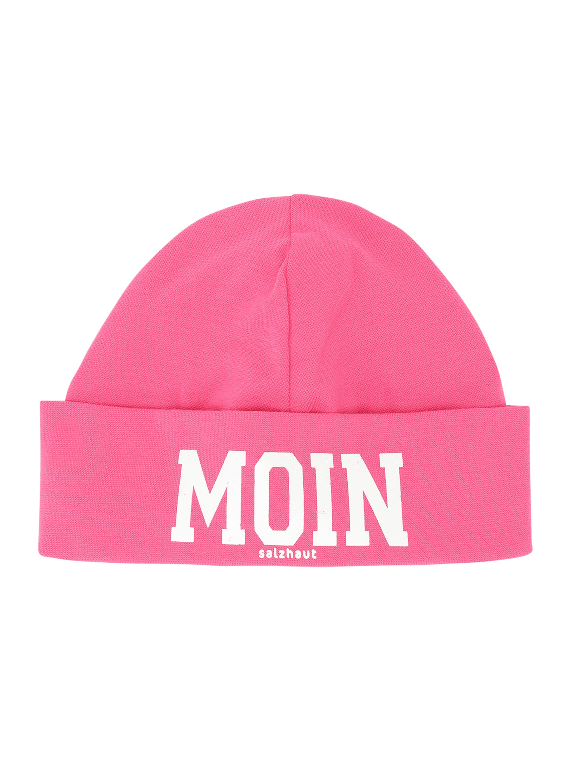 salzhaut Mütze 'Bries' in Pink: Vorderseite