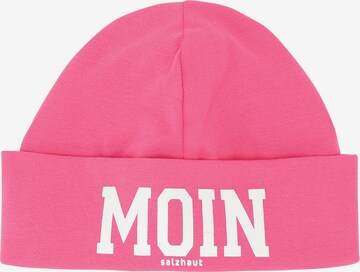 salzhaut Mütze 'Bries' in Pink: Vorderseite