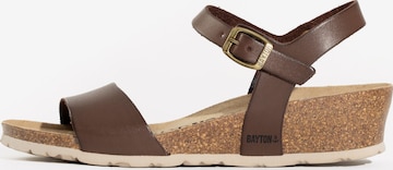 Bayton Sandals 'Wodonga' in Brown: front