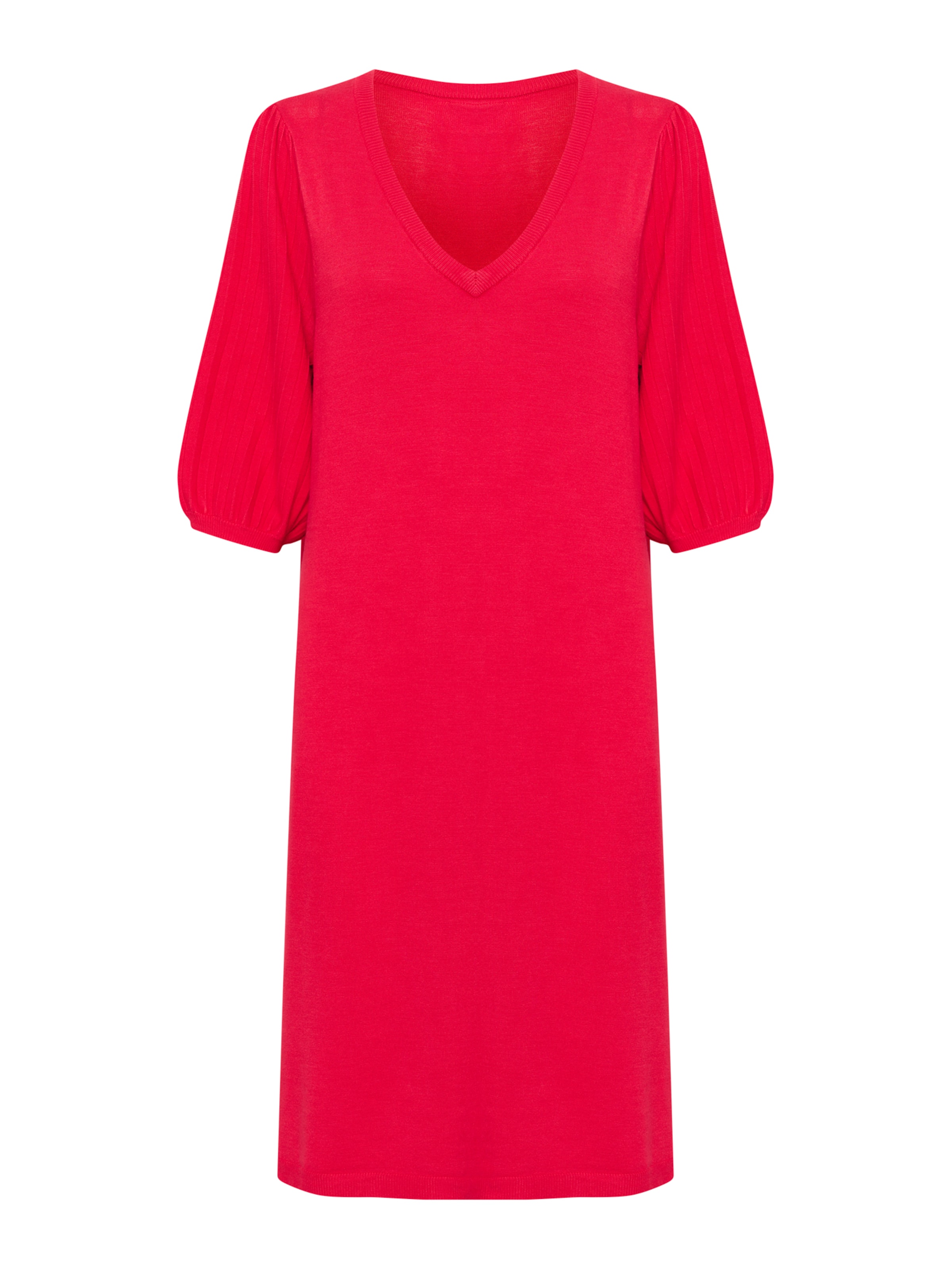 Cream Úpletové šaty 'CRVillea' – červená: přední strana