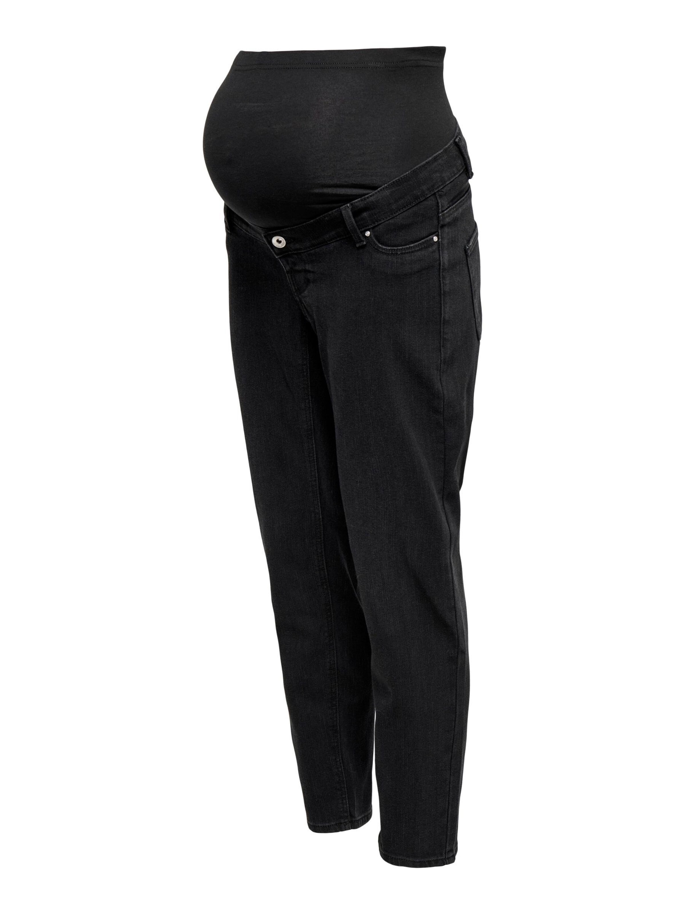 Only Maternity Regular Jeans in Black