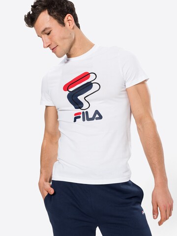 FILA Shirt 'Amparo' in Wit: voorkant