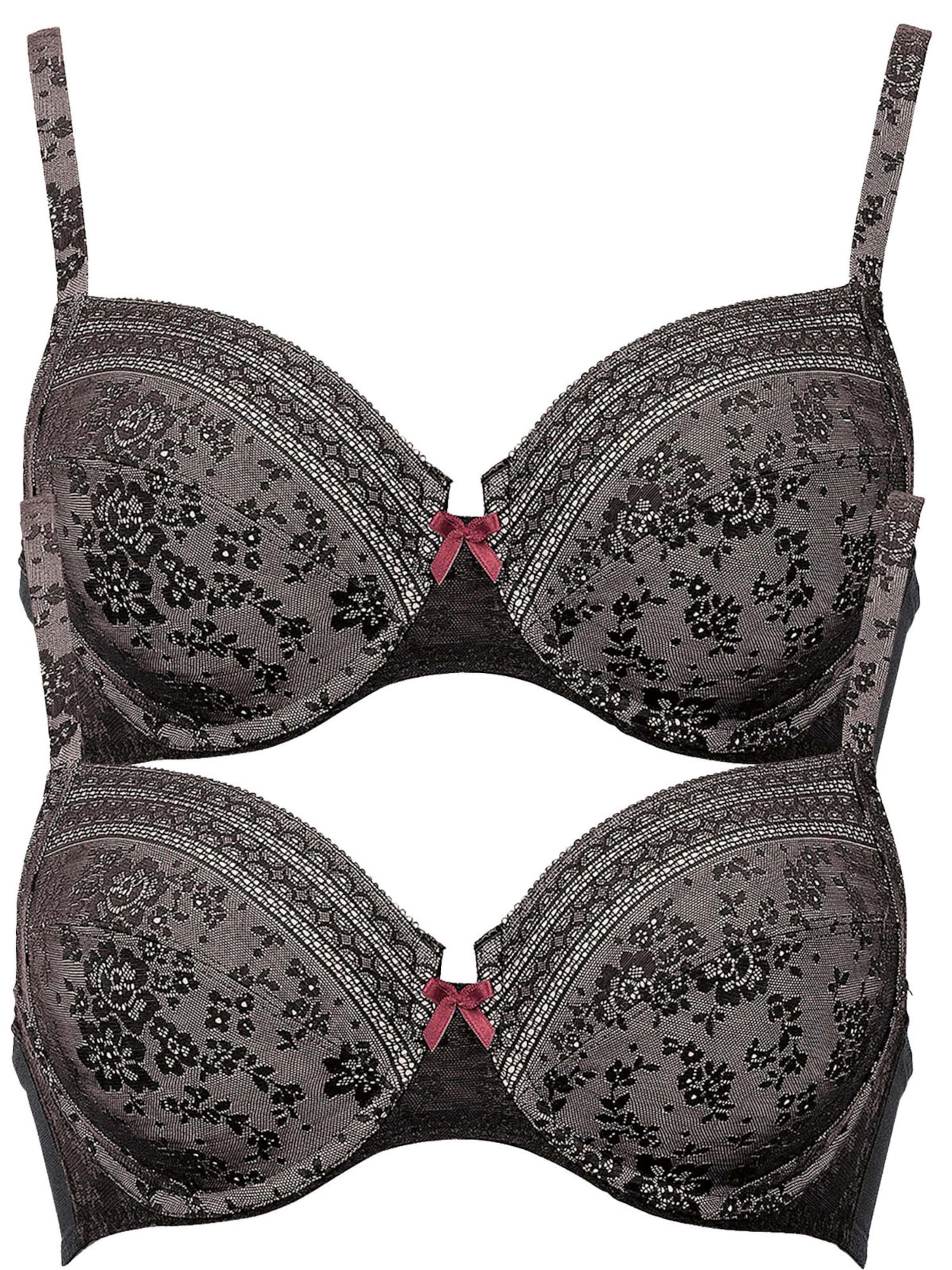 ANITA Bra 'Fleur' in Black: front