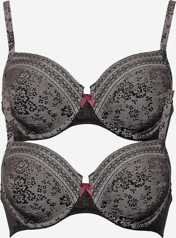 ANITA Bra 'Fleur' in Black: front