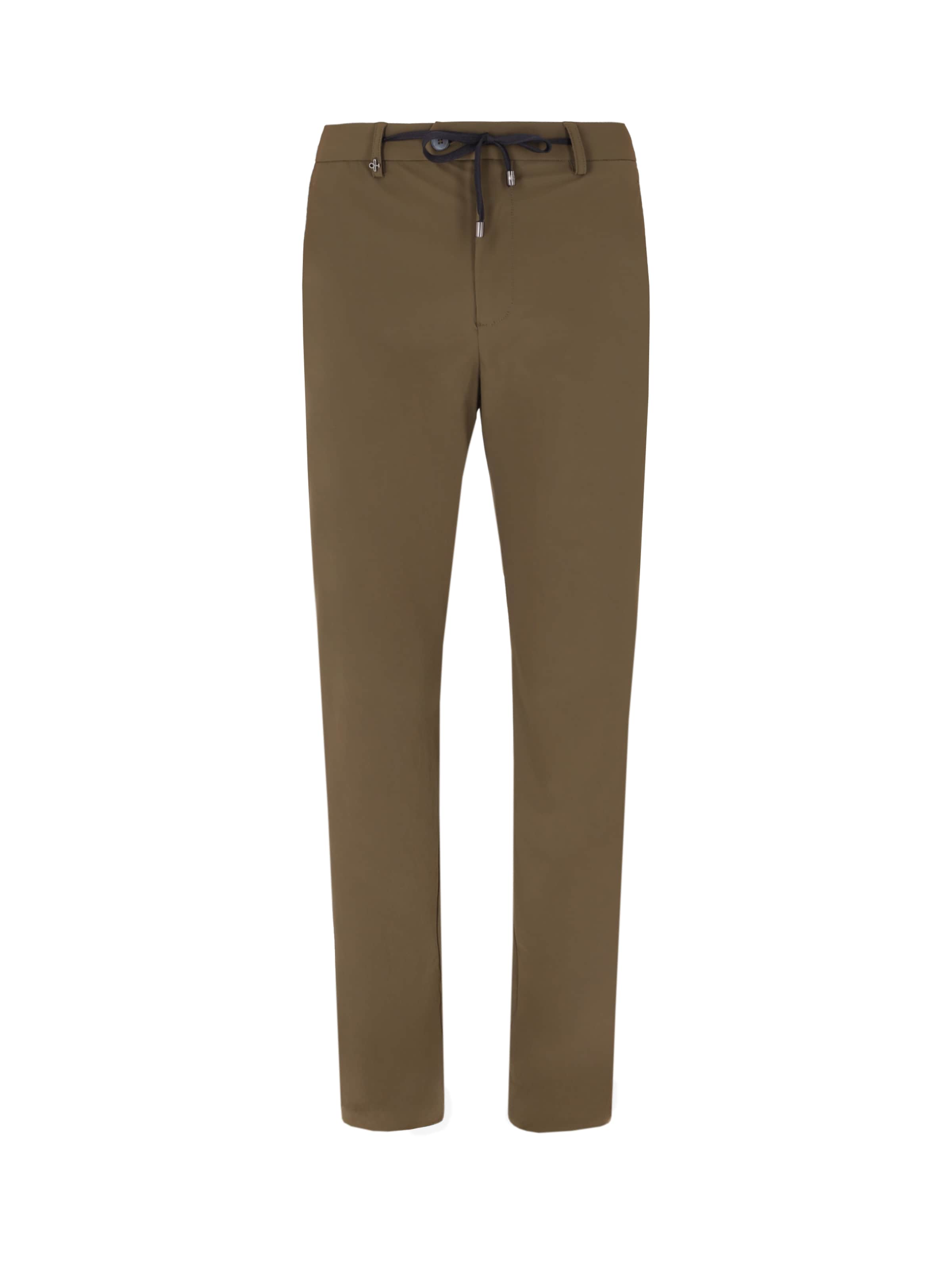 Distretto12 Regular Hose 'York Active' in Grün: Vorderseite