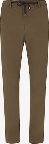 Distretto12 Regular Hose 'York Active' in Grün: Vorderseite