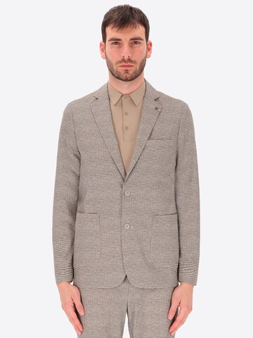 Coupe regular Veste de costume 'Lucca' Distretto12 en beige : devant