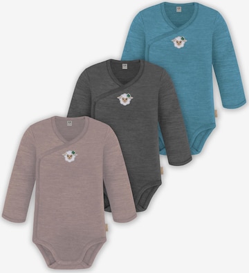 normani Romper/Bodysuit in Blue: front