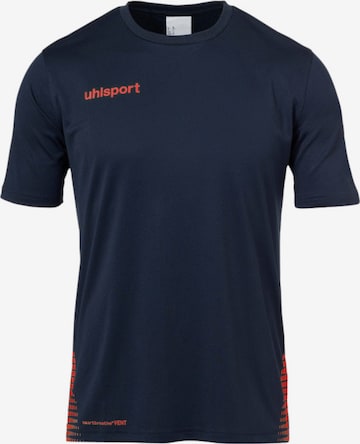 UHLSPORT T-Shirt in Blau: predná strana