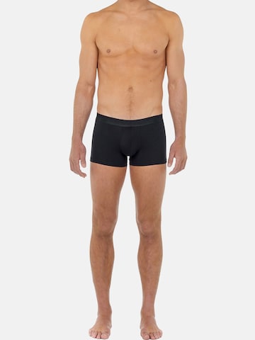 HOM Boxershorts ' Boxer Briefs Classic ' in Zwart: voorkant