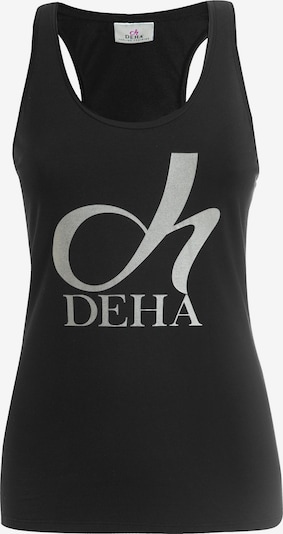 DEHA Sporttop in hellgrau / schwarz, Produktansicht