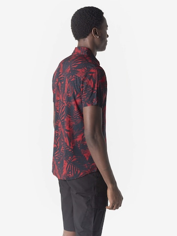 KOROSHI Slim fit Button Up Shirt in Red