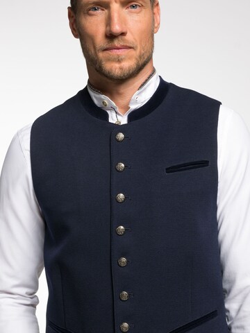 Gilet folklorique 'Eggert' SPIETH & WENSKY en bleu