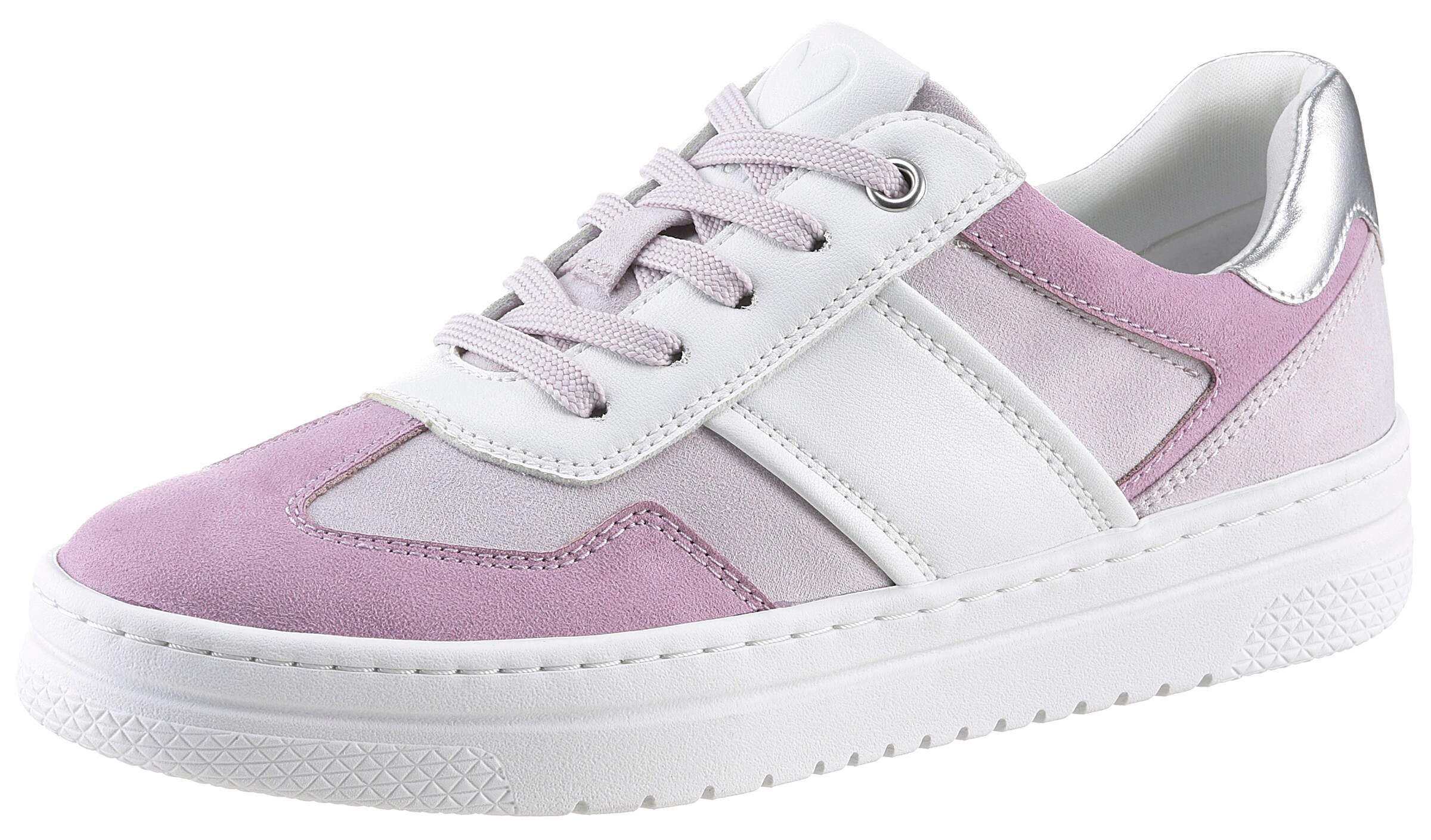 MARCO TOZZI Sneaker in hellpink / weiß, Produktansicht