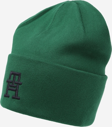 Bonnet TOMMY HILFIGER en vert : devant