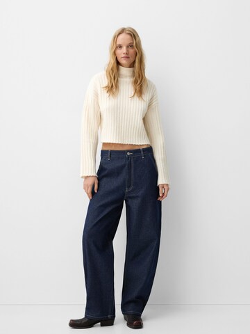 Wide leg Jeans di Bershka in blu