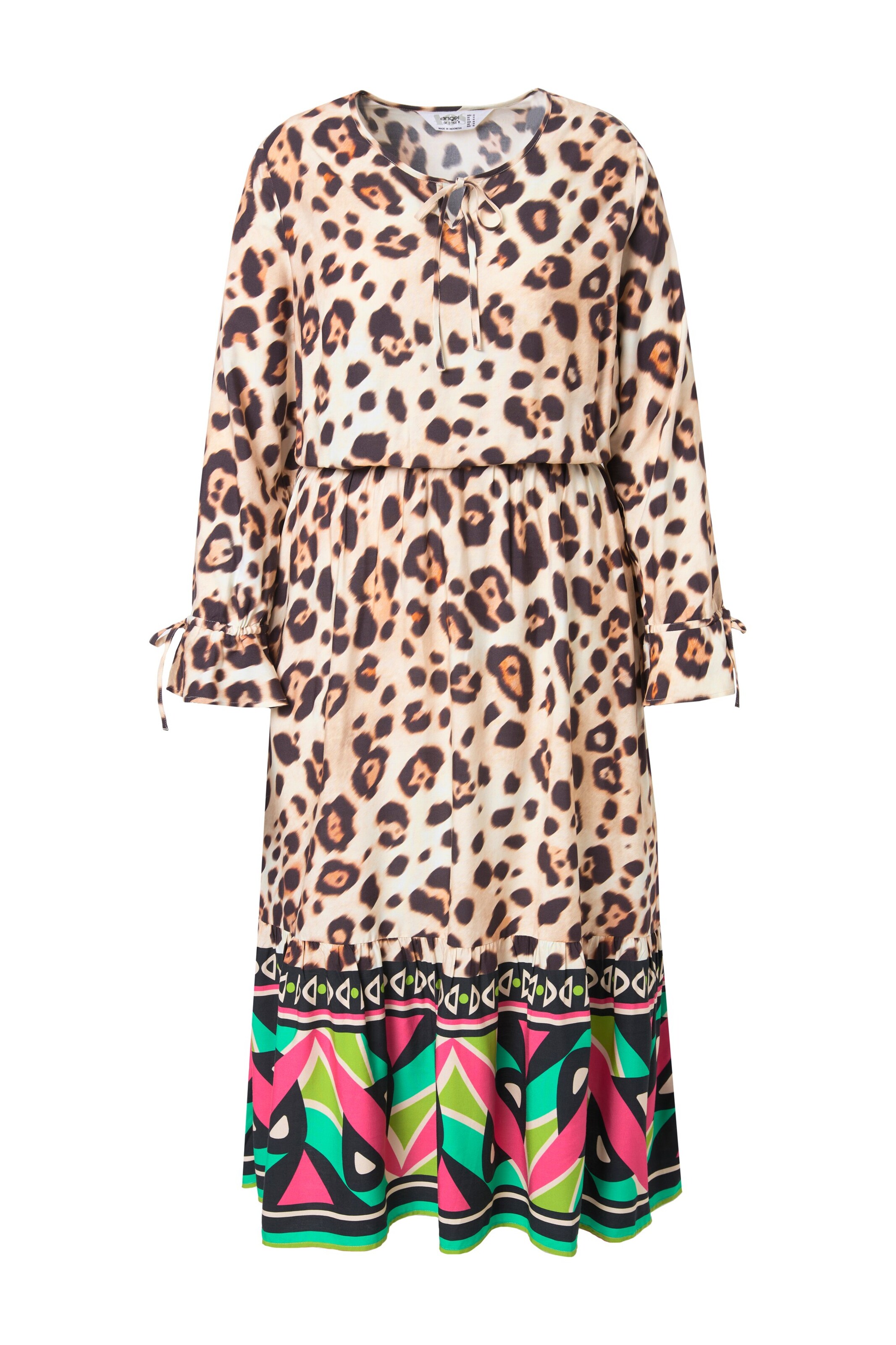 Angel of Style Jurk in Roze: voorkant