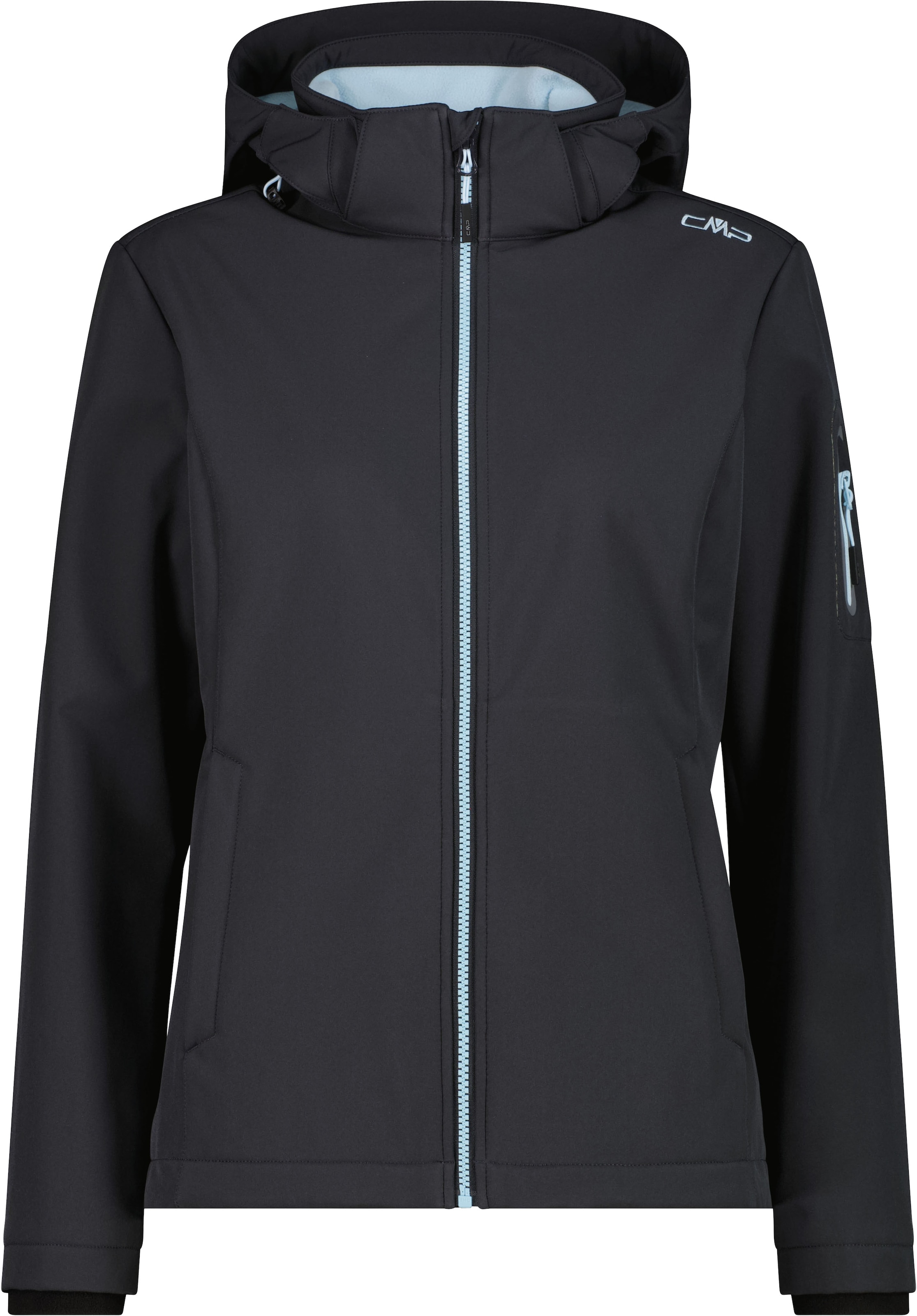 CMP Outdoor Jacket in Black: front
