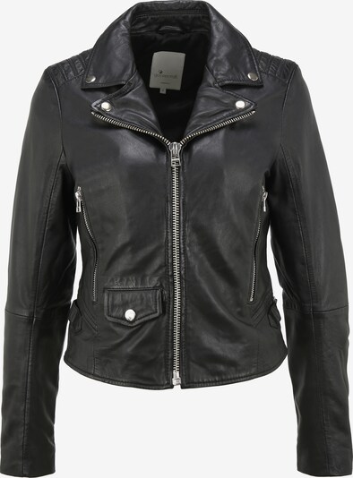 Goosecraft Lederjacke 'GC Cato' in schwarz, Produktansicht