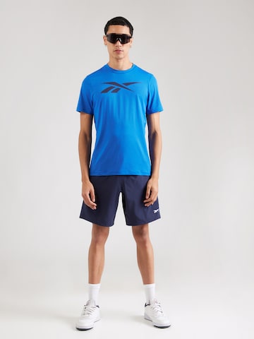 Reebok Sportshirt 'Jimmy Vector' in Blau