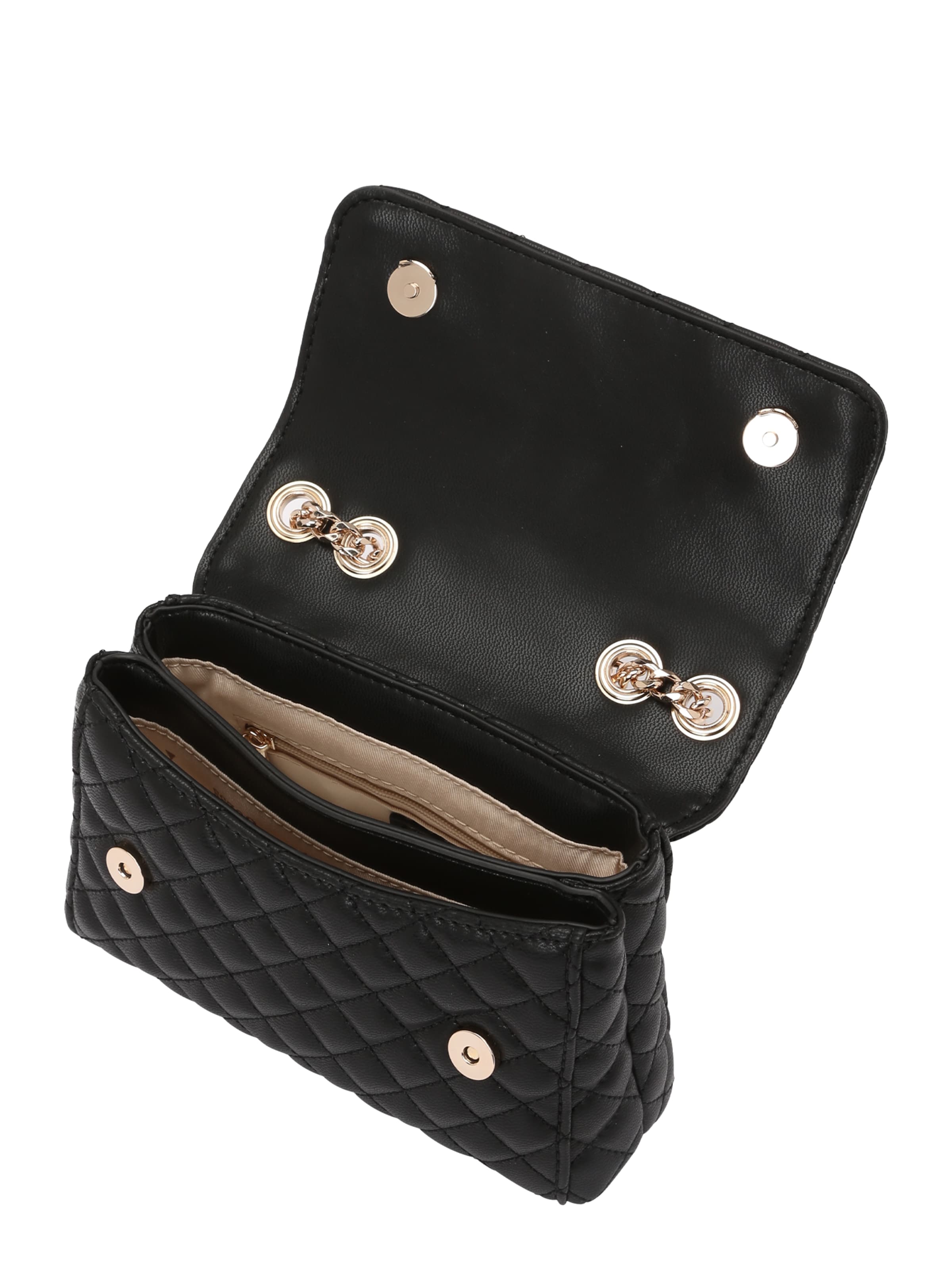 GUESS Сумка через плечо 'EVERLEE MINI CNVRTBLE XBDY FLP' в Черный