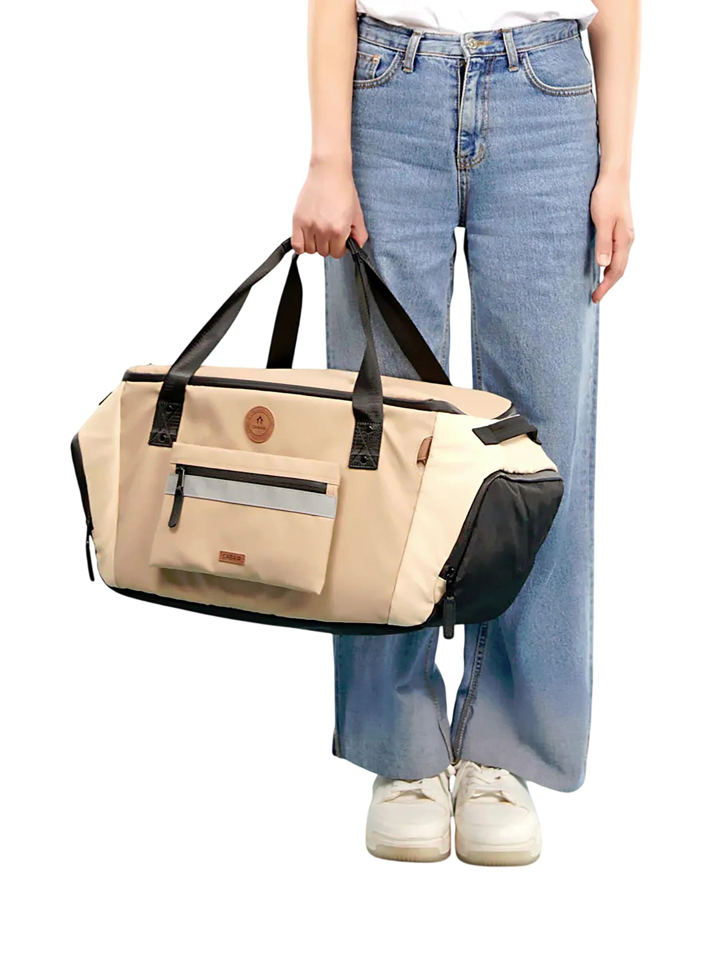 Cabaia Travel Bag in Beige