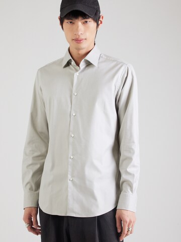 BOSS Regular fit Button Up Shirt 'Joe' in Green: front