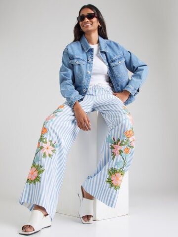 Wide Leg Pantalon 'Hevon2' Essentiel Antwerp en bleu