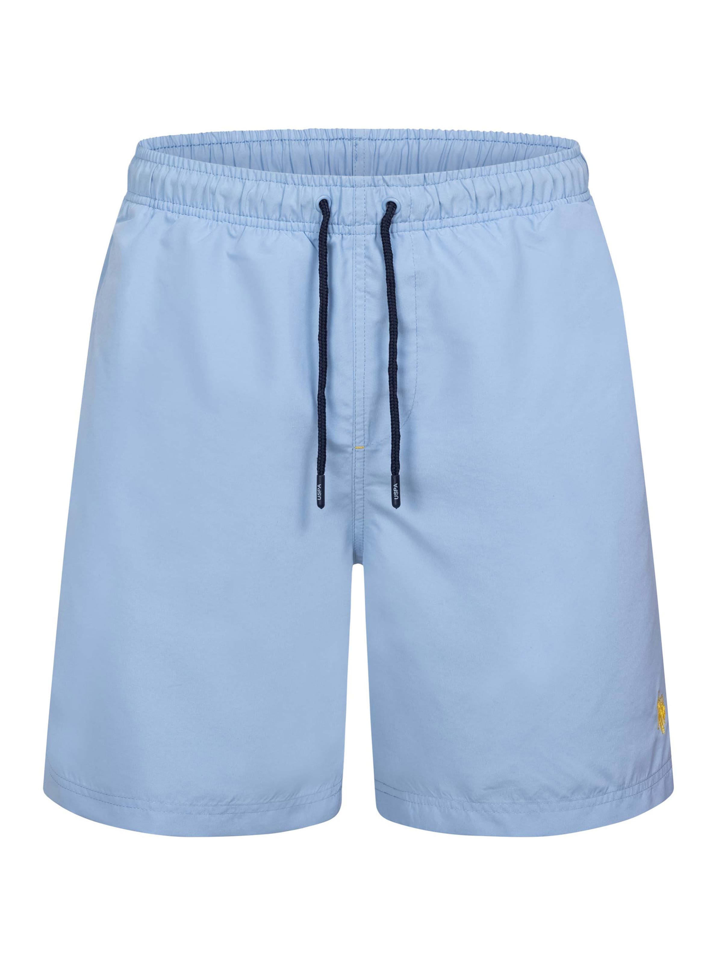 U.S. POLO ASSN. Regular Badeshorts in Blau: Vorderseite