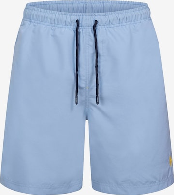 Shorts de bain U.S. POLO ASSN. en bleu : devant