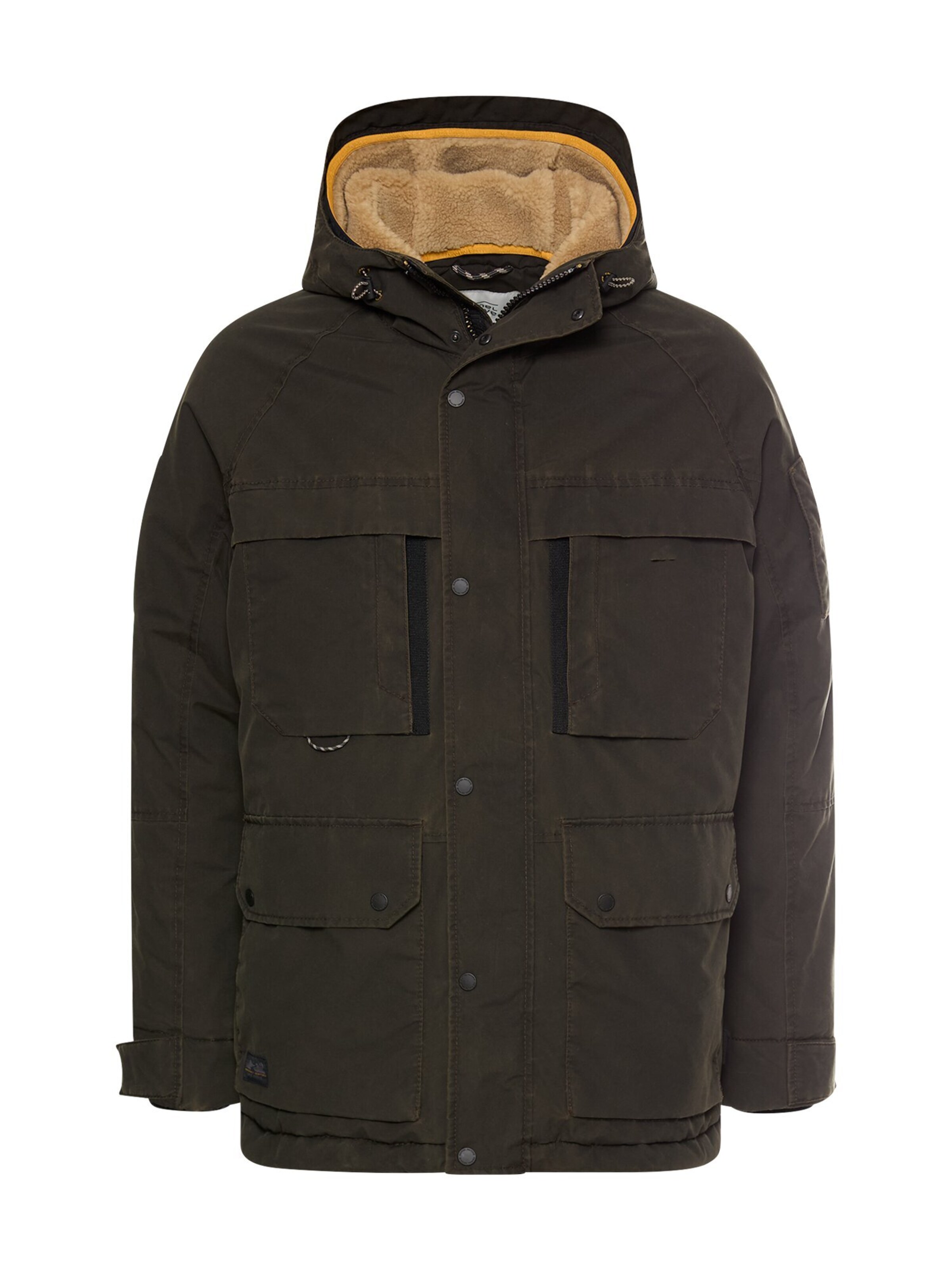 CAMEL ACTIVE Winter Parka in Brown: front