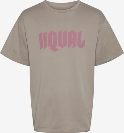 IIQUAL T-shirt 'IQROCKA' i greige / gammalrosa, Produktvy