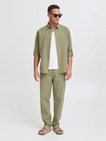 Fit confort Chemise 'Monko' INDICODE JEANS en vert