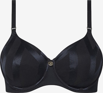 Chantelle Bra 'Glaze' in Black: front
