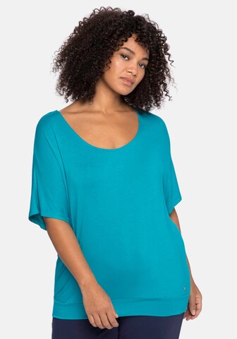 SHEEGO Shirt in Blauw: voorkant