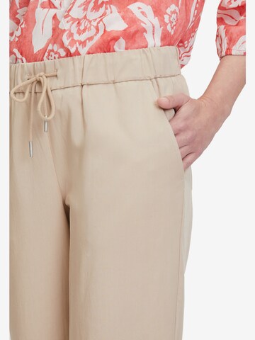 Cartoon Regular Pants in Beige