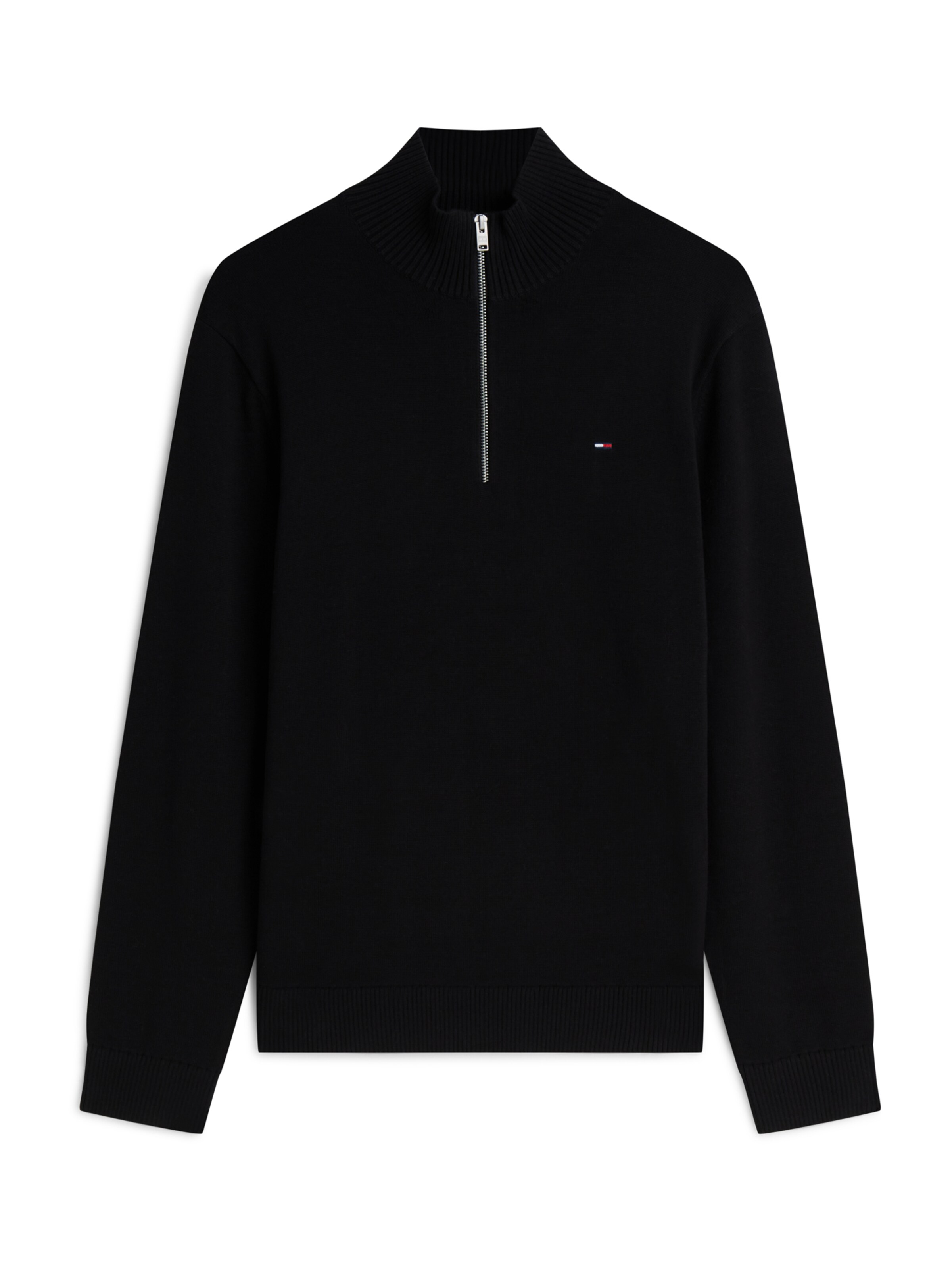 Pull-over 'ESS' Tommy Jeans en noir : devant