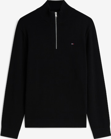 Pull-over 'ESS' Tommy Jeans en noir : devant