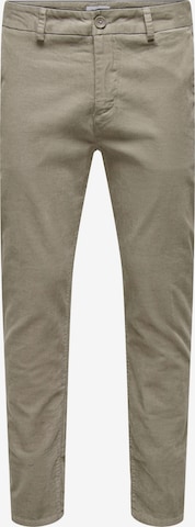 Only & Sons Regular Broek 'MARK' in Groen: voorkant