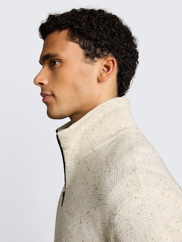 TOM TAILOR DENIM Pullover in Weiß