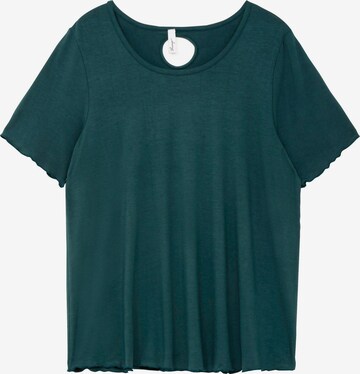 T-shirt SHEEGO en vert : devant