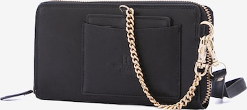 Portamonete di Enrico Coveri in nero: frontale