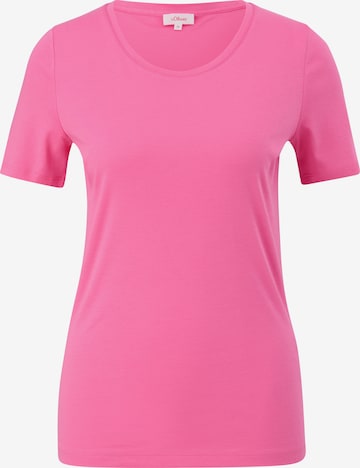 T-shirt s.Oliver en rose : devant