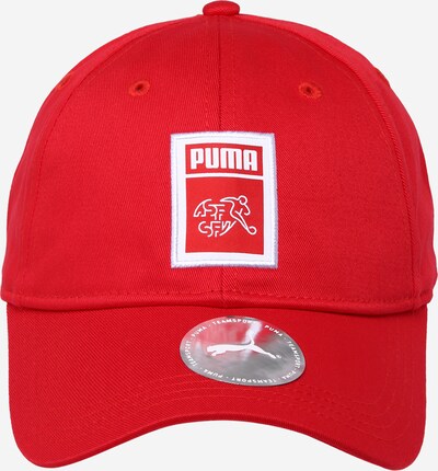 PUMA Sports cap in Fire red / White, Item view