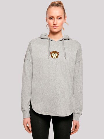 Sweat-shirt F4NT4STIC en gris : devant