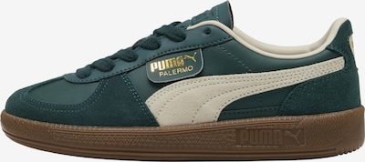 PUMA Tenisice 'Palermo' veličine 35,5 u svijetlobež / zlatna / tamno zelena, Pregled proizvoda