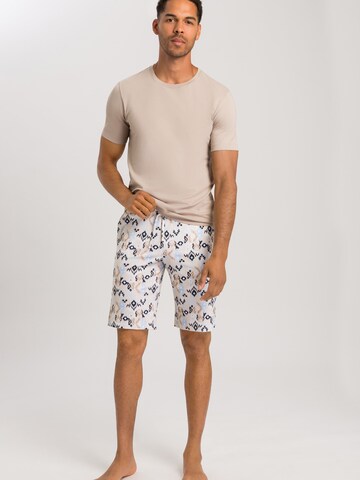 Hanro Schlafshorts ' Night & Day ' in Beige